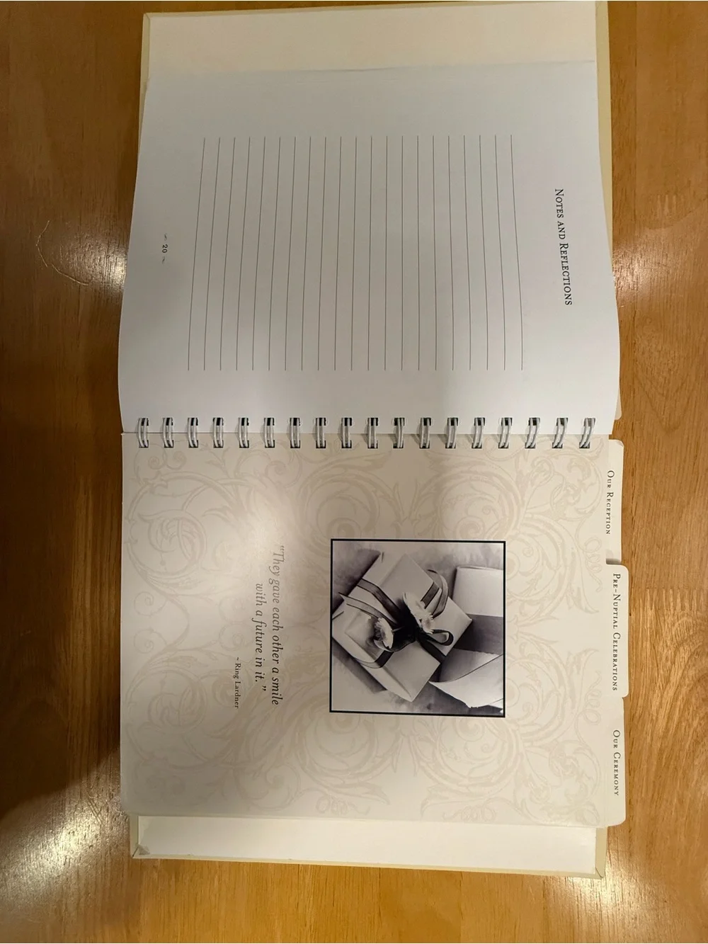 Wedding CD Engagement Gift To Have & To Hold Keepsake Journal Planner music NWOT
